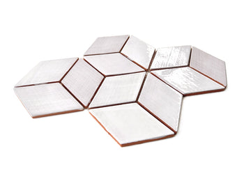 Medium Cube Diamonds - 130 White