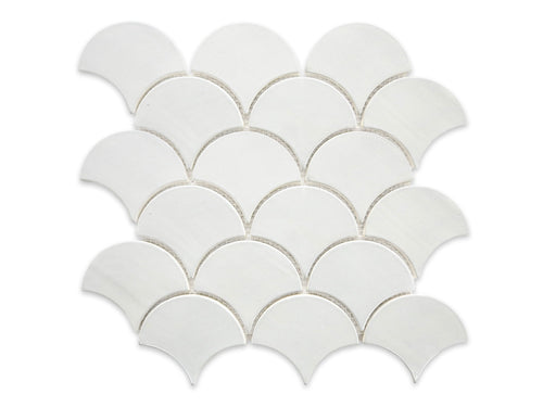 Medium Moroccan Fish Scales - 77 Grey