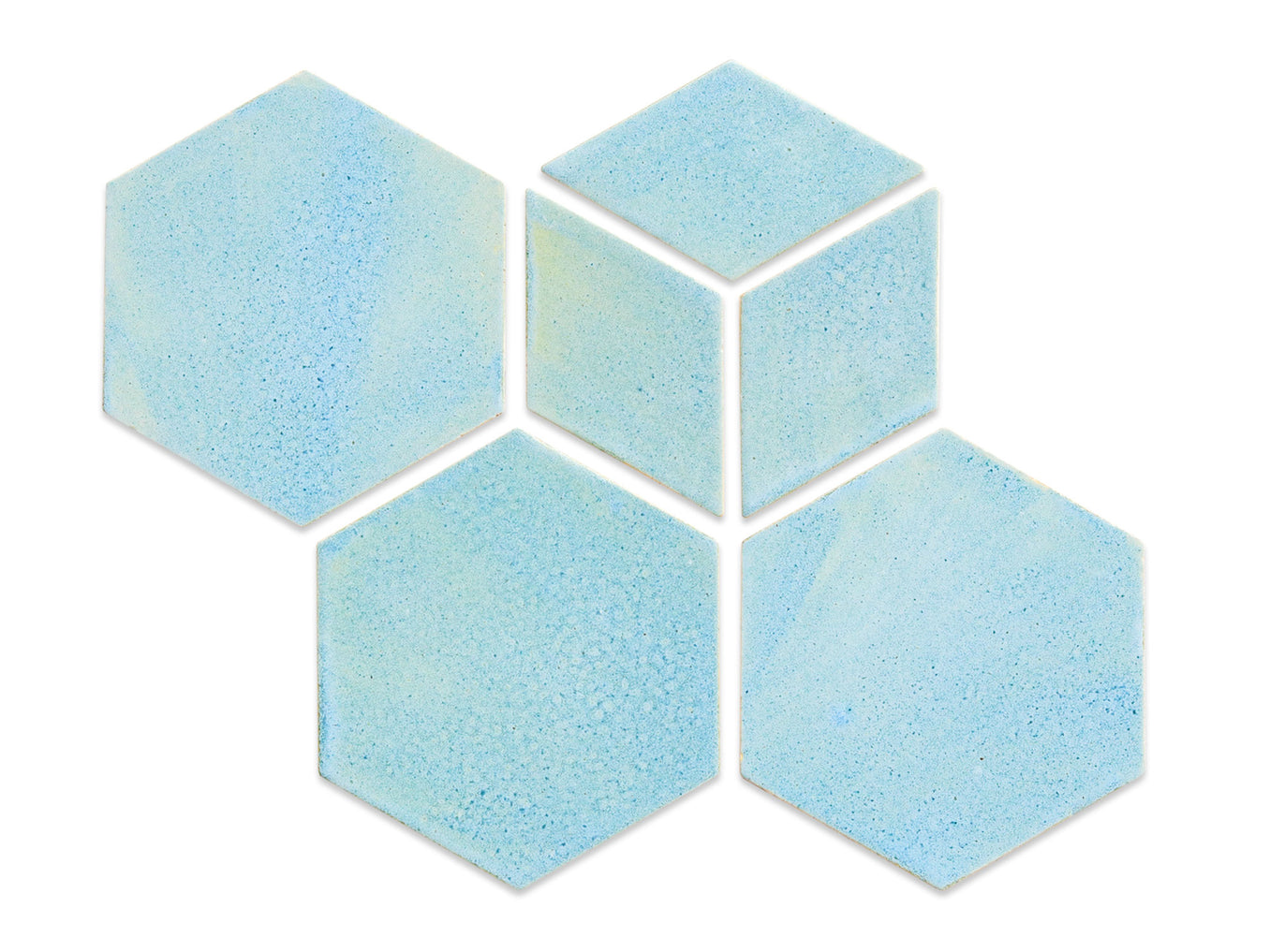 Geo-Hex Pattern - 433 Moonstone