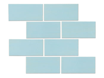 3"x6" Subway Tile - 45W My Blue Heaven