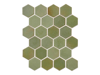 Small Hexagon - 123R Patina