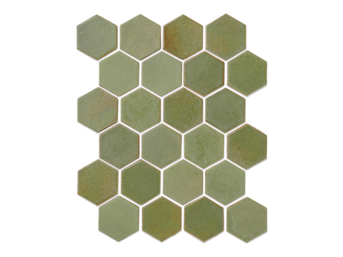 Small Hexagon - 123R Patina