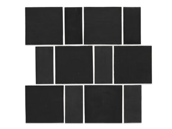 Sheeted Kenwood Pattern - 366 Satin Black