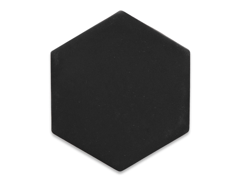 Small Hexagon - 366 Satin Black – Mercury Mosaics