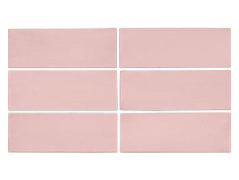 3"x8" Subway Tile - 54 Dusty Rose