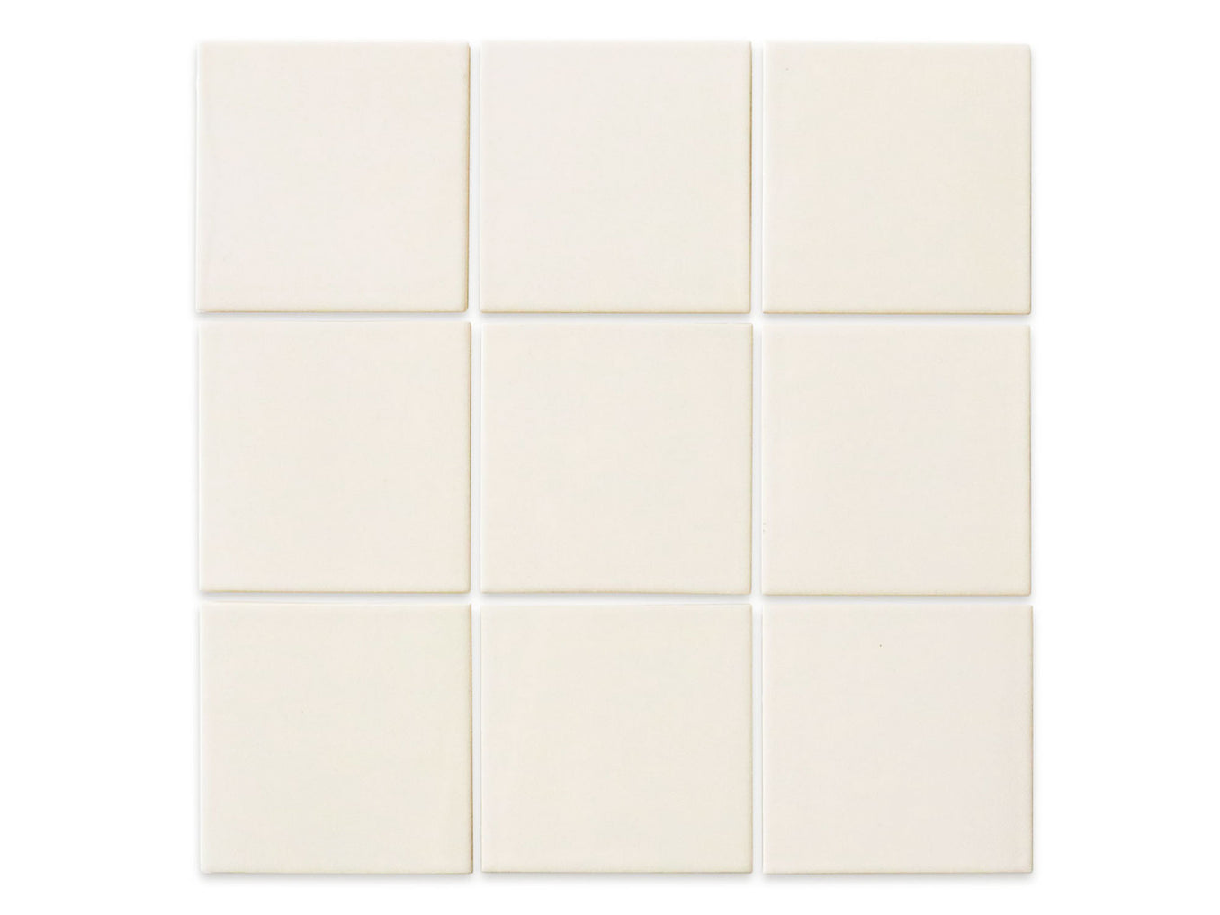 4"x4" Subway Tile - 9 Ivory