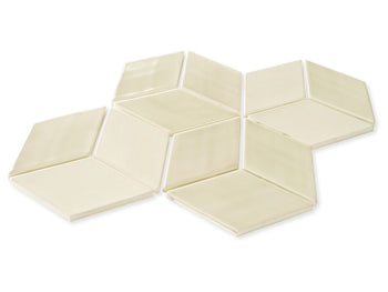 Medium Cube Diamonds - 106 Linen