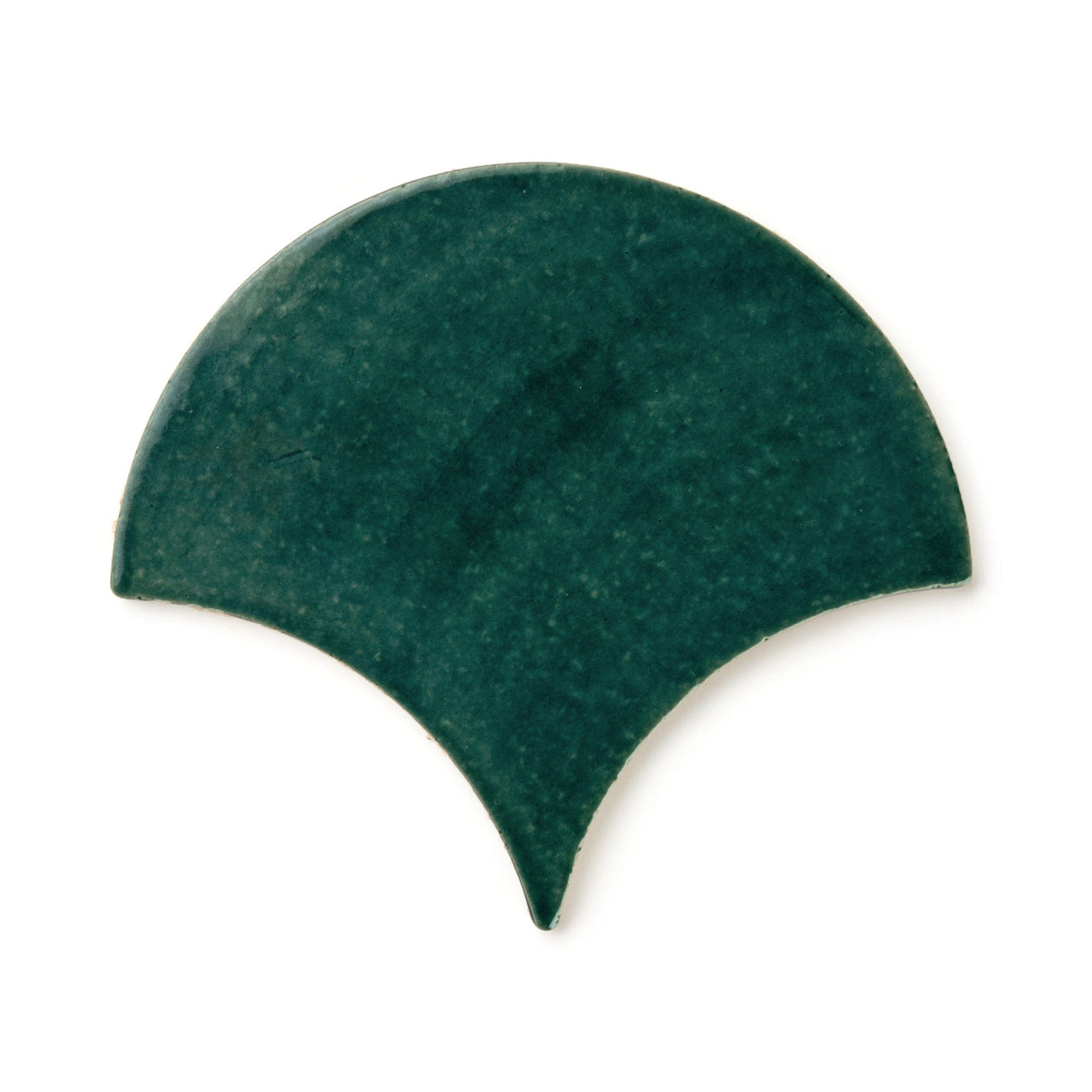 forest green fish scale tile