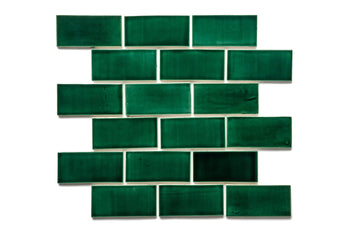 2"x4" Subway Tile - 75 Emerald