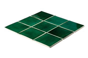 4"x4" Subway Tile - 75 Emerald