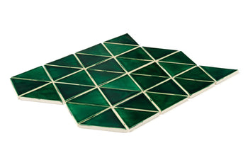 Small Triangles - 75 Emerald