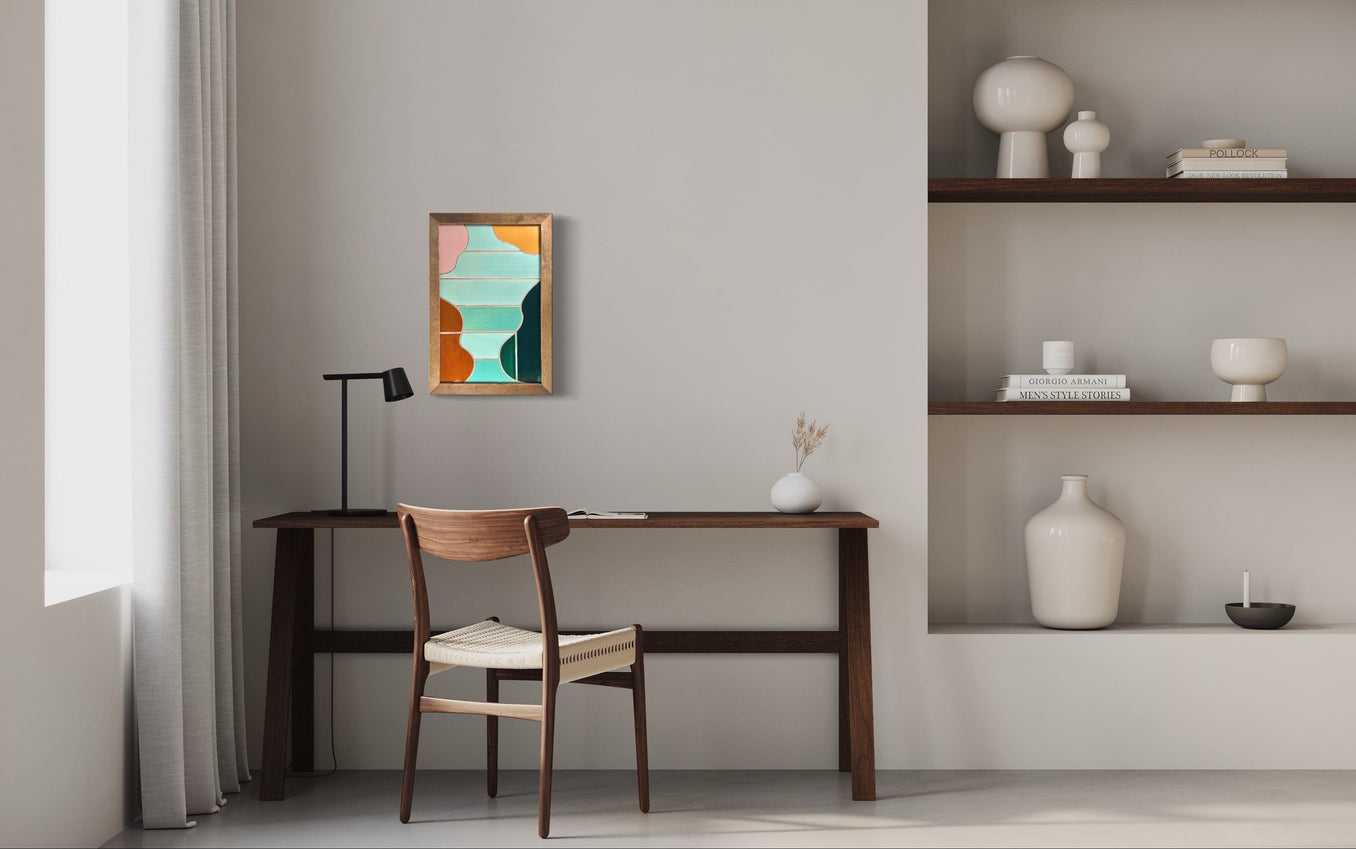 Abstract Clouds wall art