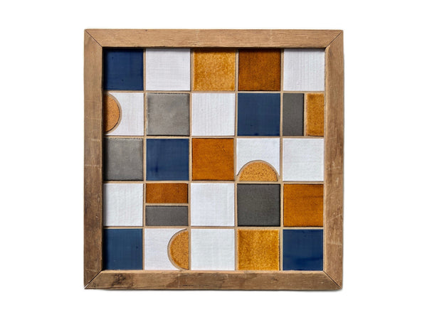 17”x17” Foxwell Mid-Century Modern Squares