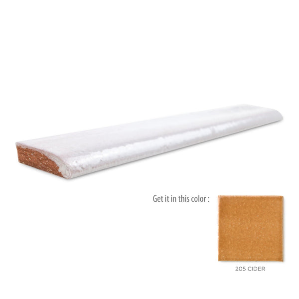 1x6 bullnose tile 205 Cider