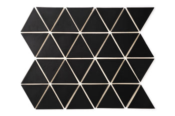 Small Triangles - 366 Satin Black