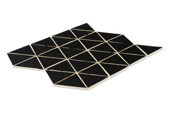 Small Triangles - 366 Satin Black