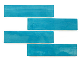 3"x12" Subway Tile - 1015E Caribbean Blue