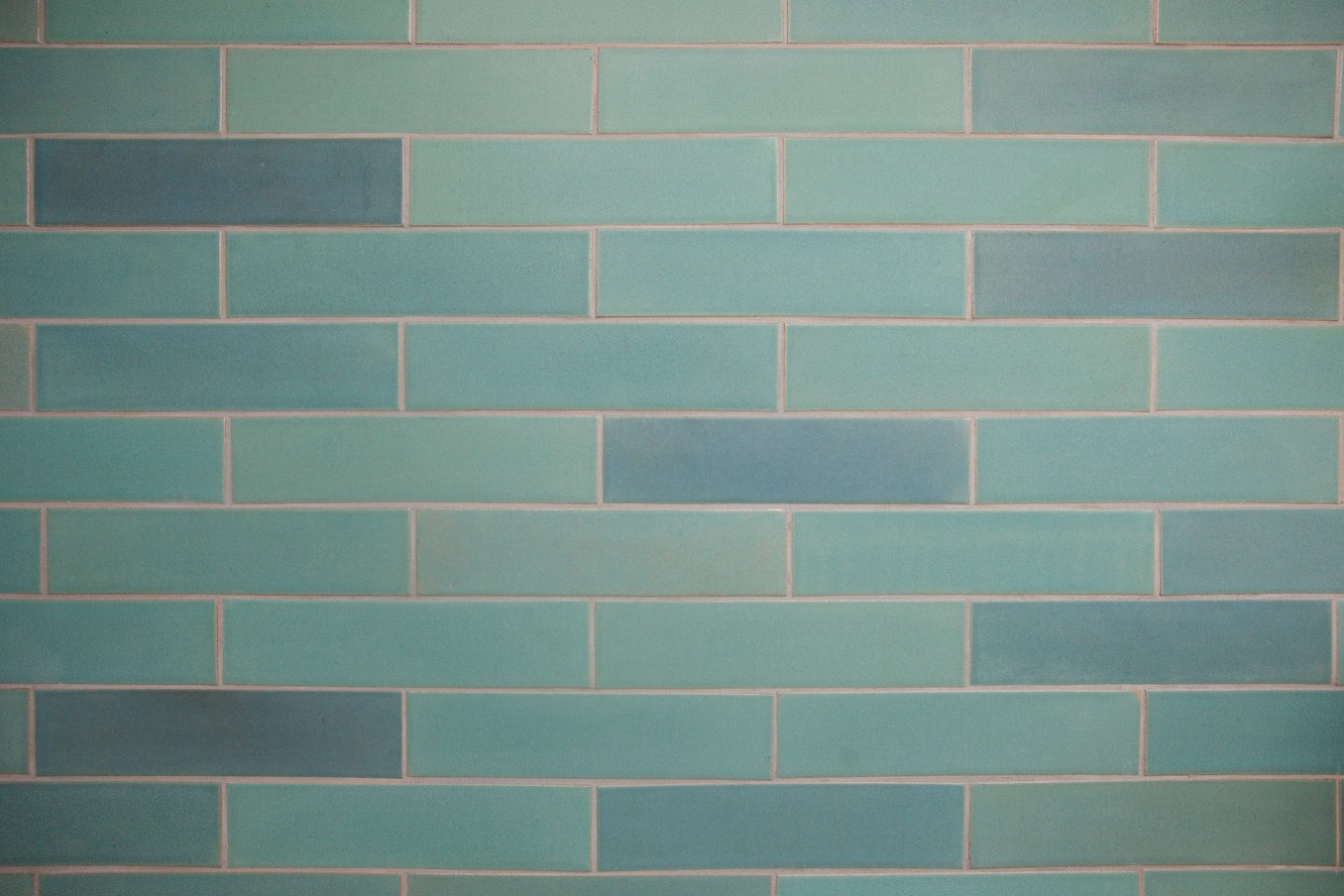 3x12 Subway Tile Old Copper Installed full