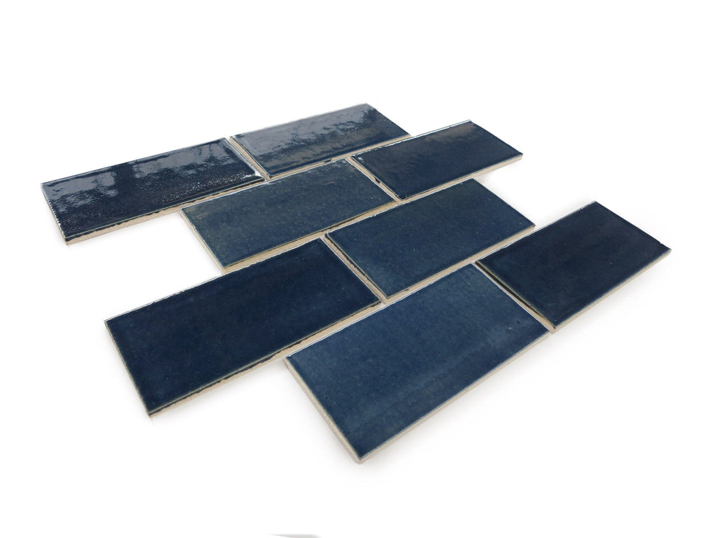 house on the hill ズボンtile 80 Ivy Hill Tile Dash Blue Ocean 8.5 in. x 9.84 in. Matte
