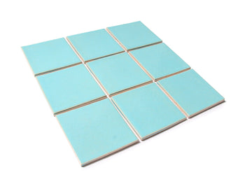 4"x4" Subway Tile - 12W Blue Bell