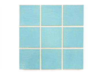 4"x4" Subway Tile - 12W Blue Bell