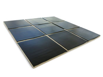 4"x4" Subway Tile - 366 Satin Black