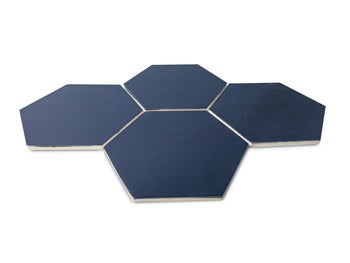 Large Hexagon - 61 Navy