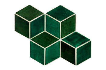 Medium Cube Diamonds -  Woodland Blend