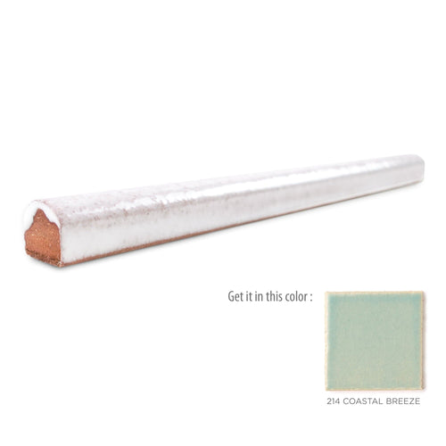 Pencil Liner Trim 214 Coastal Breeze, light green tile trim, light green pencil liner tile, light green pencil tile trim