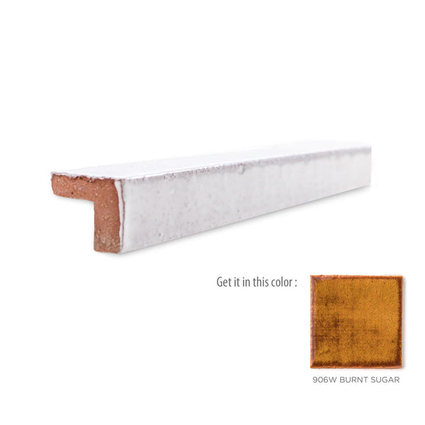 V Cap Trim Tile -906W Burnt Sugar