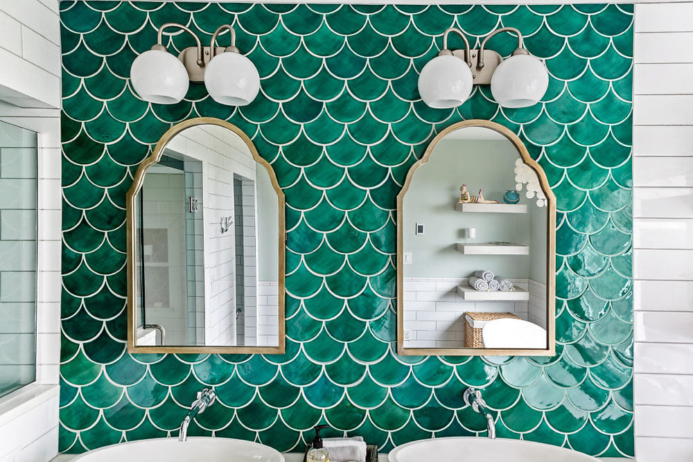 Fish Scale Bathroom Oasis