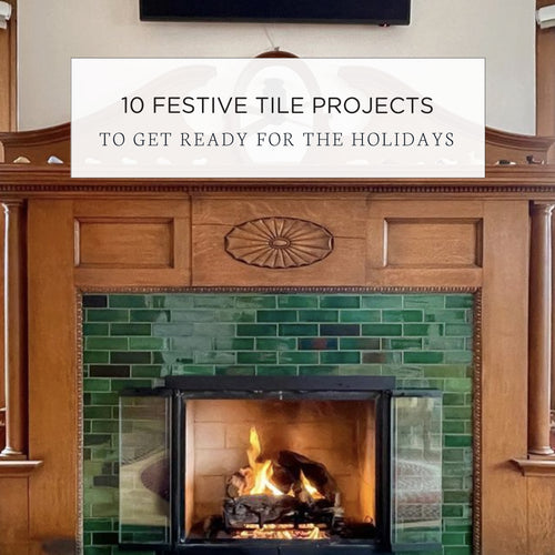 10 Festive Home Tile Makeovers for the Holidays
