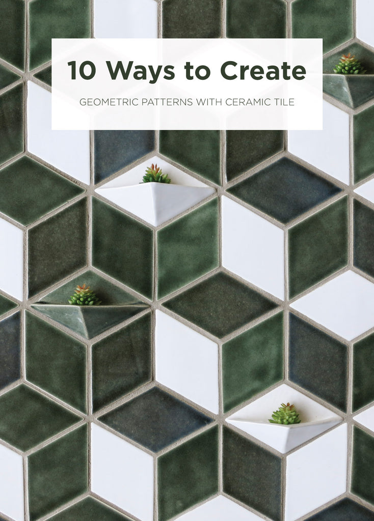 10 Ways to Create Geometric Patterns with Ceramic Tile