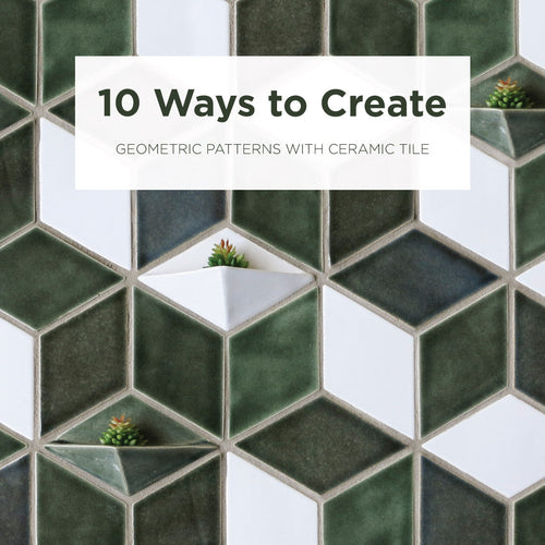 10 Ways to Create Geometric Patterns with Ceramic Tile