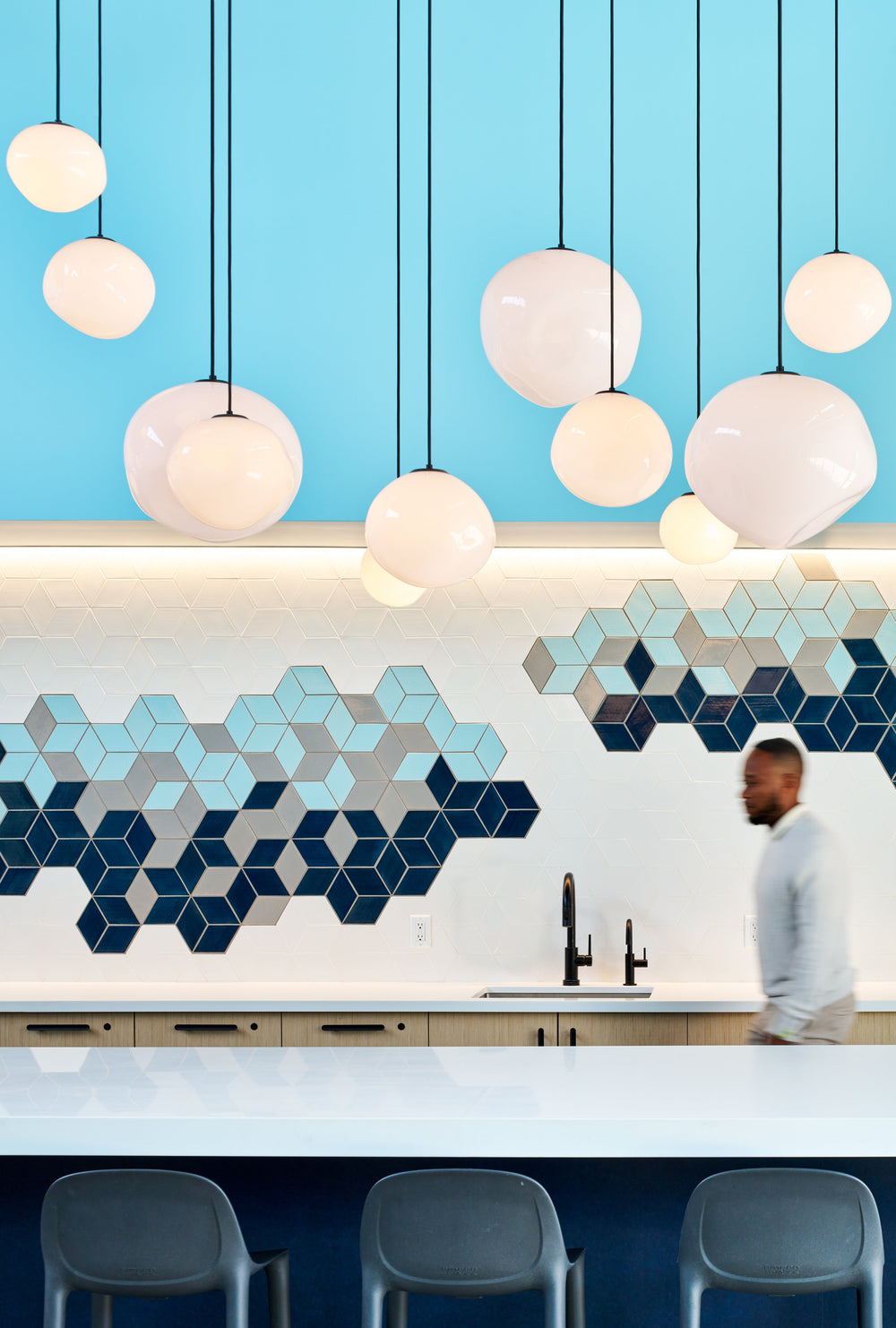 Custom Cloud Commercial Mural