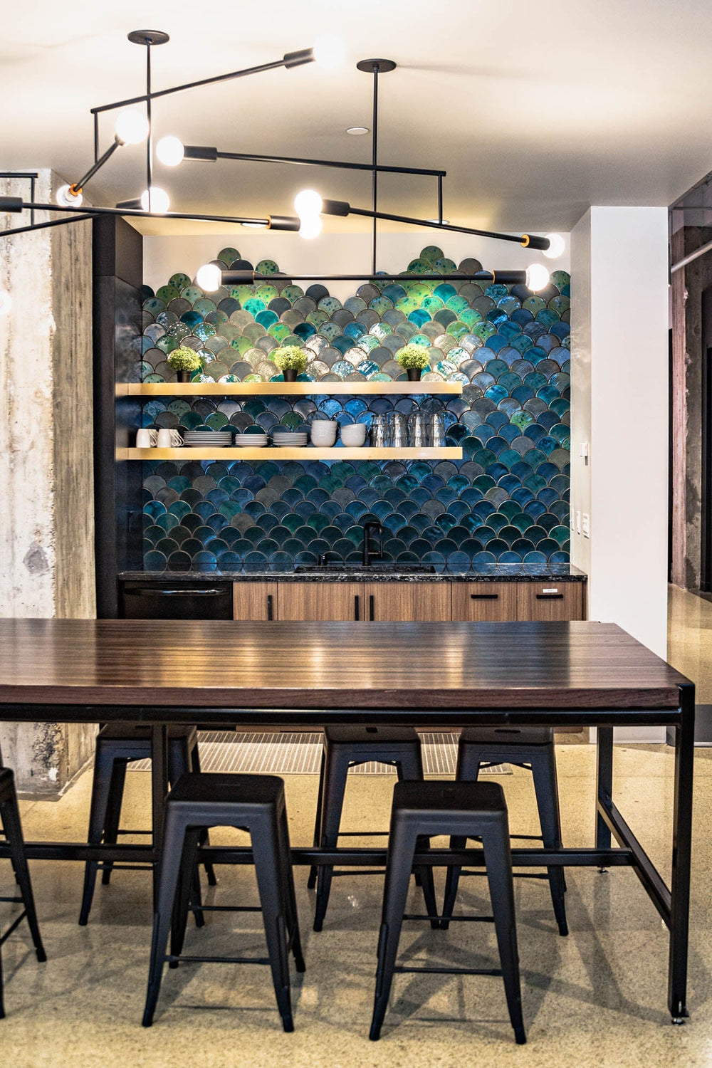 Meet Minneapolis Headquarters | Custom Backsplash