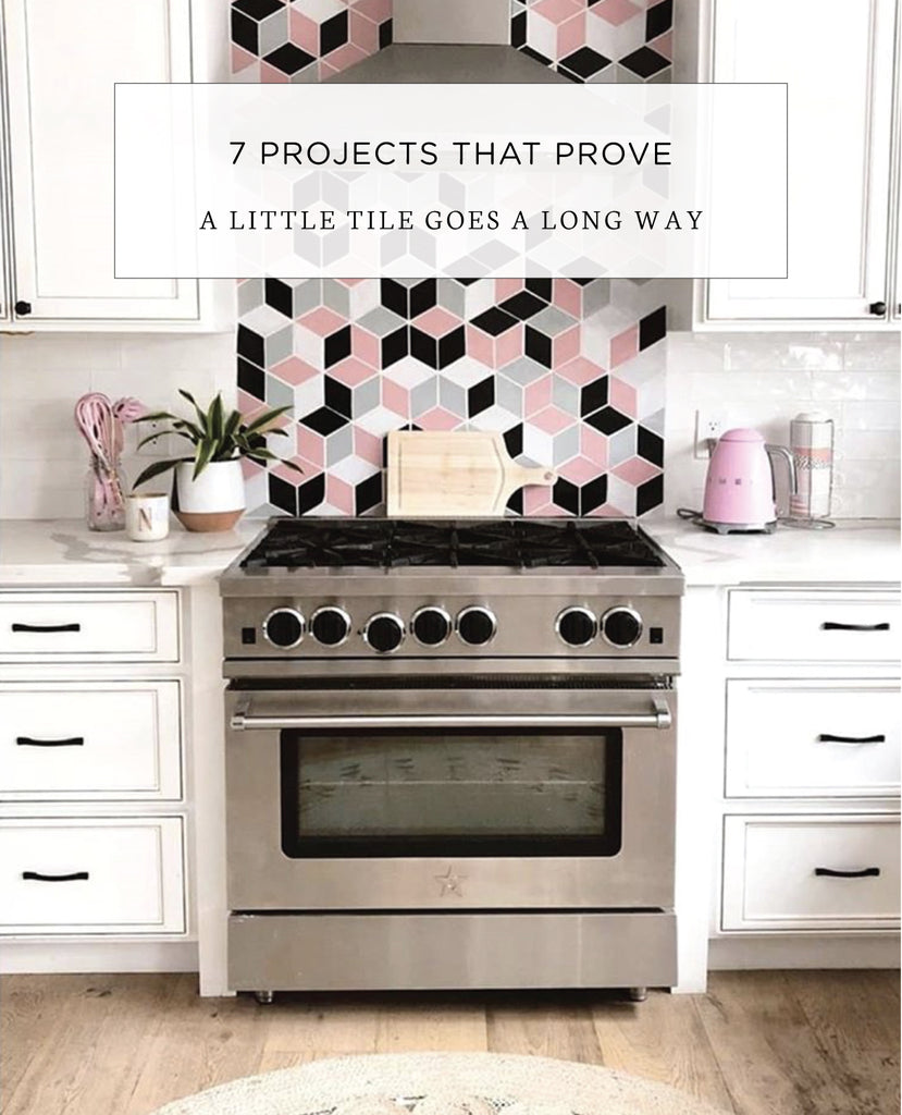 7 Projects That Prove a Little Tile Goes a Long Way