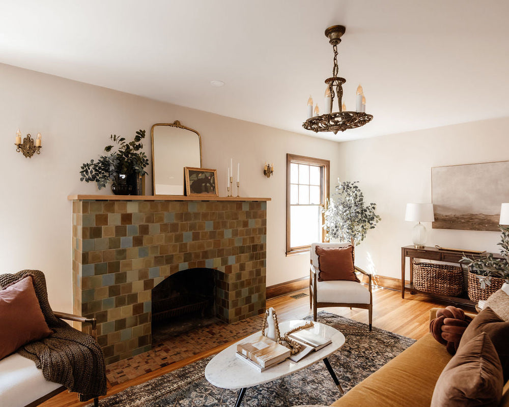 Cozy Bungalow Fireplace