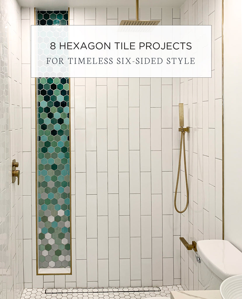 8 Hexagon Tile Projects for Timeless Six-Sided Style