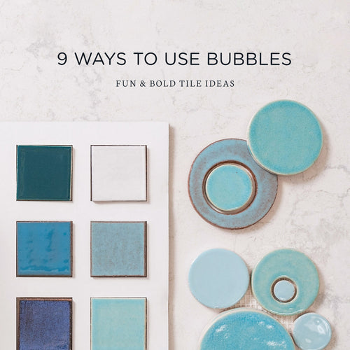 9 Ways to Use Bubbles - Fun & Bold Tile Ideas