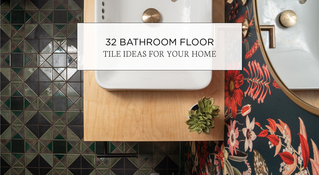 32 Bathroom Floor Tile Ideas For Your Home