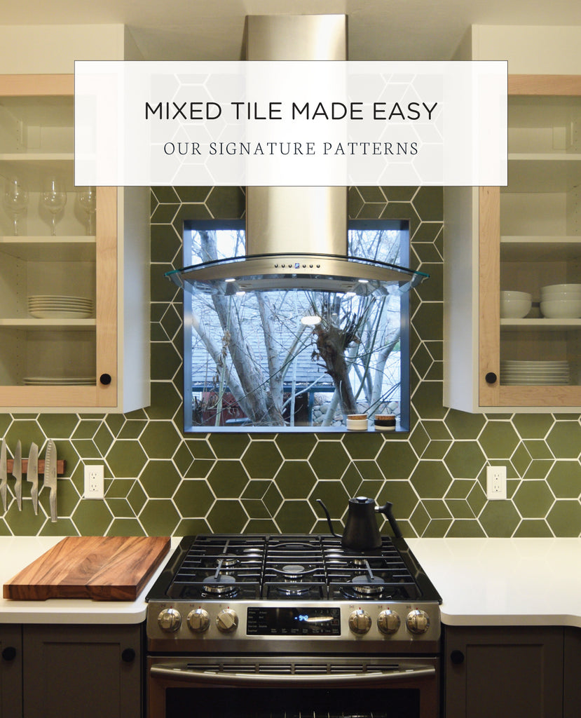 Mixed Tile Made Easy: Our Signature Patterns – Mercury Mosaics