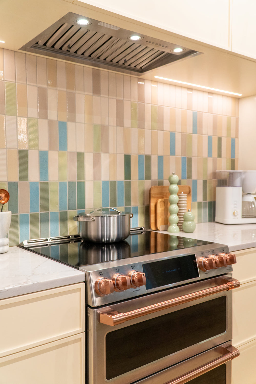 Pastel Ombre Backsplash