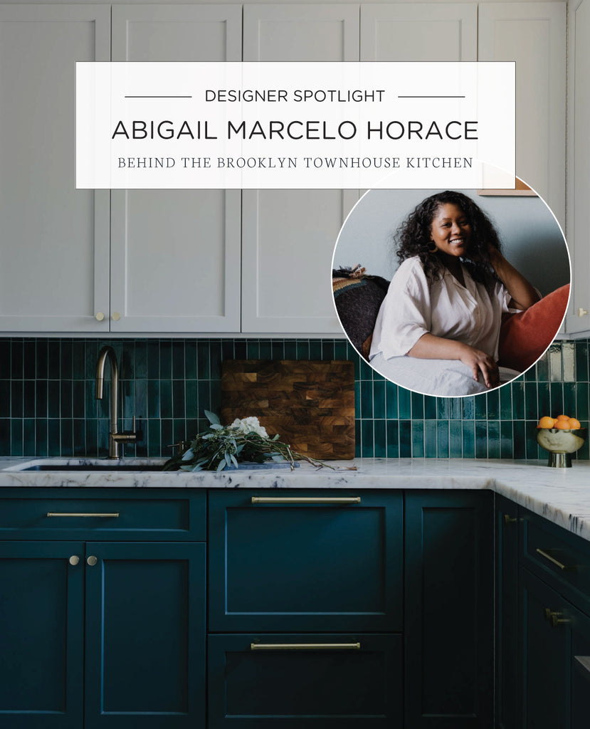 Designer Spotlight: Abigail Marcelo Horace Behind the Brooklyn Townhouse Kitchen