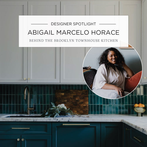 Designer Spotlight: Abigail Marcelo Horace Behind the Brooklyn Townhouse Kitchen