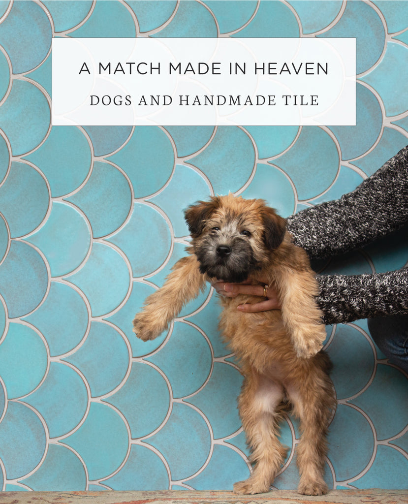 A Match Made in Heaven - Dogs and Handmade Tile
