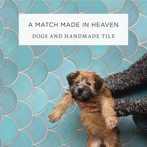 A Match Made in Heaven - Dogs and Handmade Tile
