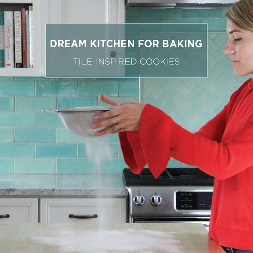 Dream Kitchen For Baking Tile-Inspired Cookies