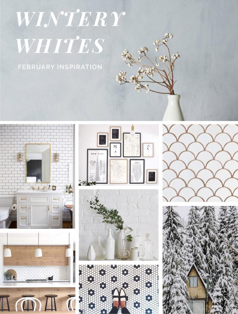 Wintery Whites: February Inspiration