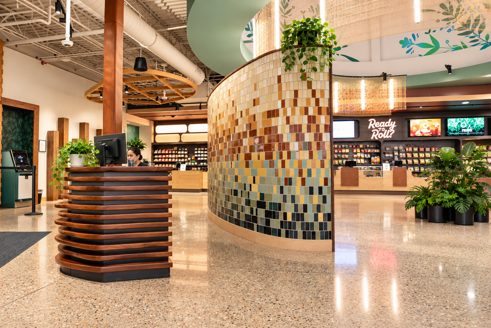 Custom Curved Tile Feature Wall